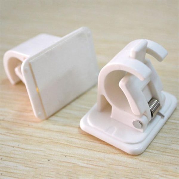 Hanger End Clip Curtain Shower Curtain Hanging Clip - Image 2