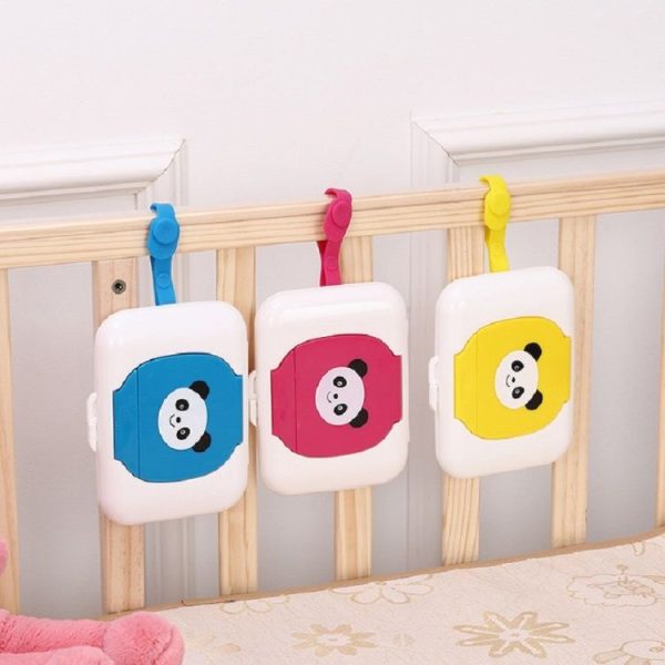 Baby Outside Portable Oral Wipe Wipes Box Case (Blue) - Image 3