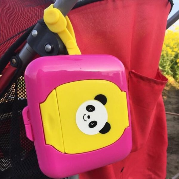Baby Outside Portable Oral Wipe Wipes Box Case (Blue) - Image 8
