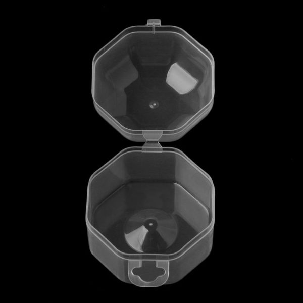 3 PCS Portable Baby Pacifiers Protective Cover Storage Box Transparent PP Baby Wide Mouth Pacifier Plastic Box (Transparent (Wide Nipple Universal)) - Image 3