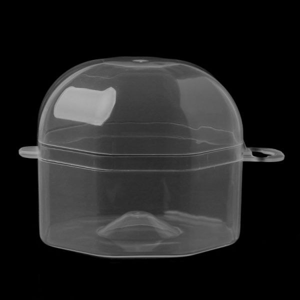 3 PCS Portable Baby Pacifiers Protective Cover Storage Box Transparent PP Baby Wide Mouth Pacifier Plastic Box (Transparent (Wide Nipple Universal)) - Image 4