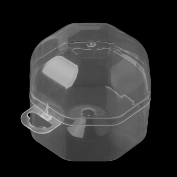3 PCS Portable Baby Pacifiers Protective Cover Storage Box Transparent PP Baby Wide Mouth Pacifier Plastic Box (Transparent (Wide Nipple Universal)) - Image 5
