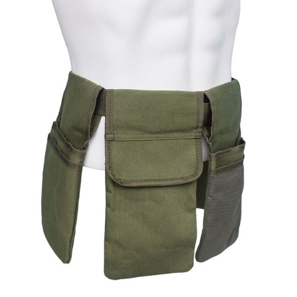 Garden Canvas Tool Belt Waist Bag, Length: 125cm (Green) - Image 5