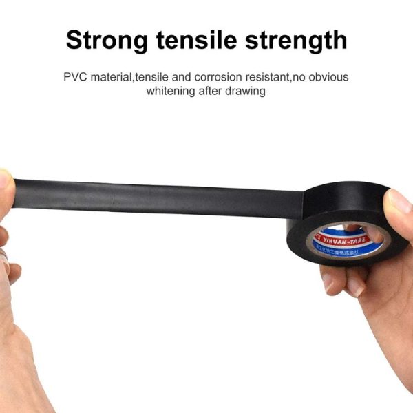 Vinyl Electrical Insulating Tape, Size: 16mm x 20m - Image 4