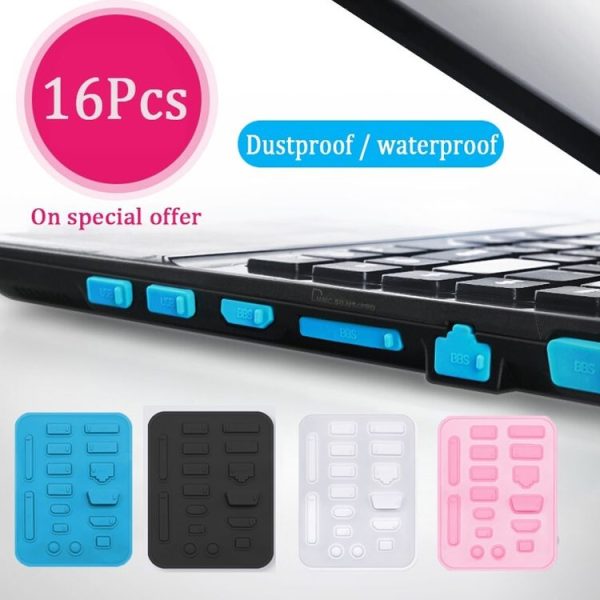 Laptop Universal Silicone Dust Plug (Pink) - Image 2
