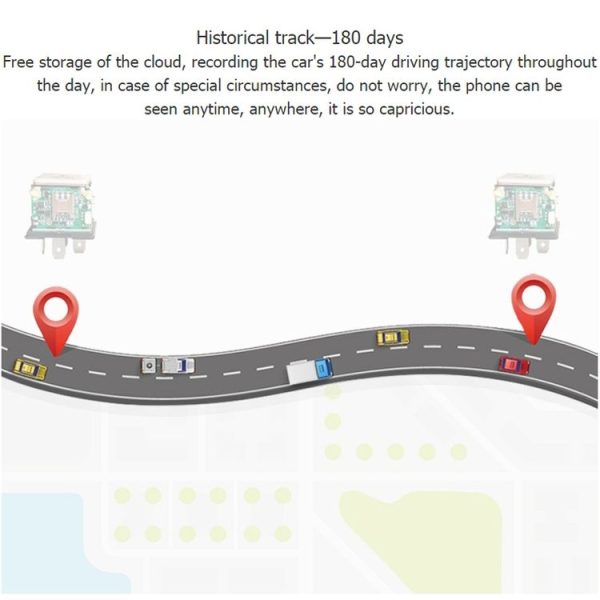 CJ720 Vehicle 5 Pin GPS Real Time Tracking Tracker Mini Anti-theft Device 2G - Image 6