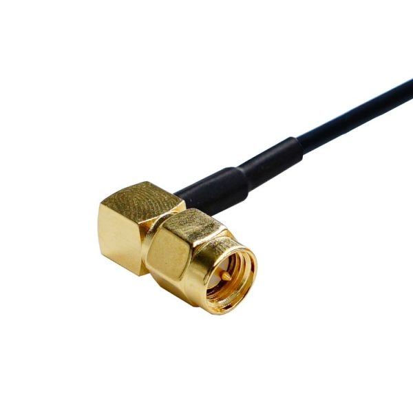 20cm SMA Female Elbow to Fakra Z Female Connector Adapter RG174 Cable - Image 4