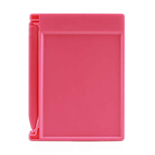 CHUYI 4.4 inch LCD Writing Tablet Portable Electronic Writing Drawing Board Doodle Pads with Stylus for Home School Office (Pink) - Image 3