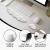 Cloud Wrist Rest Memory Foam Mouse Pad Office Desktop Wrist Brace (Purple) - Image 3