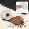 Cloud Wrist Rest Memory Foam Mouse Pad Office Desktop Wrist Brace (Purple) - Image 4
