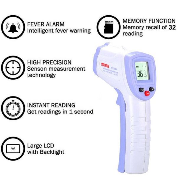 WT3656 Non-contact Forehead Body Infrared Thermometer - Image 12