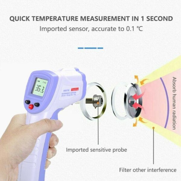 WT3656 Non-contact Forehead Body Infrared Thermometer - Image 13