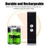 T8+ Portable Smart Voice Translator Smart Business Travel Real Time AI Translator Translation Machine 40 Languages Translator (Black) - Image 7
