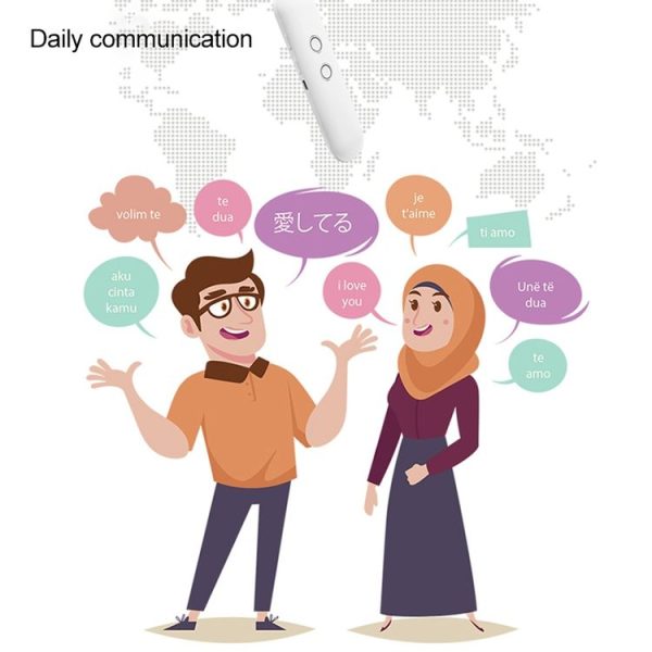 T4 Portable AI Smart Voice Translator Business Travel Real Time Translation Machine Support 42 Languages (Black) - Image 11