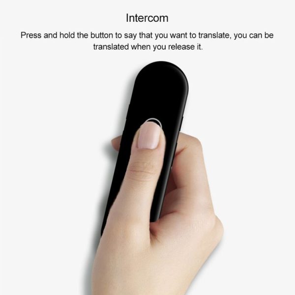 T4 Portable AI Smart Voice Translator Business Travel Real Time Translation Machine Support 42 Languages (Black) - Image 5