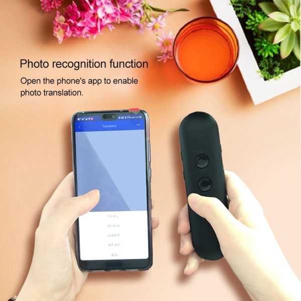 T4 Portable AI Smart Voice Translator Business Travel Real Time Translation Machine Support 42 Languages (Black) - Image 9