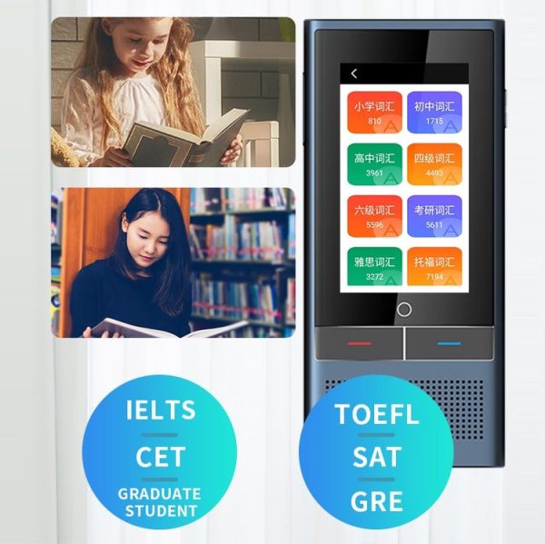 Z6 4G Version 3.1 inch Screen Smart Voice Translator for Business Travel 1GB+16GB Support 138 Languages Inter-Translation (Black) - Image 14
