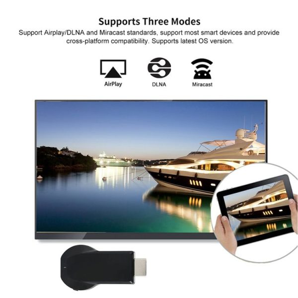 M9 Plus Wireless WiFi Display Dongle Receiver Airplay Miracast DLNA 1080P HDMI TV Stick - Image 10