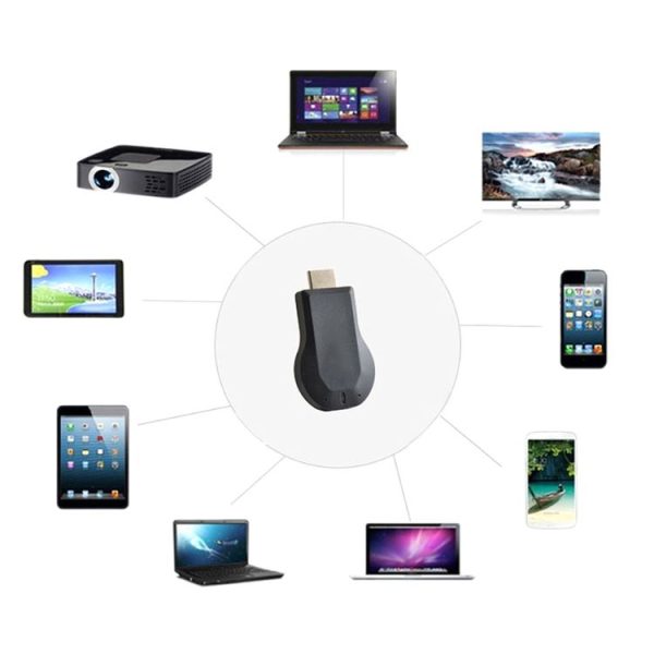 M9 Plus Wireless WiFi Display Dongle Receiver Airplay Miracast DLNA 1080P HDMI TV Stick - Image 16