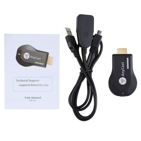 M9 Plus Wireless WiFi Display Dongle Receiver Airplay Miracast DLNA 1080P HDMI TV Stick - Image 5