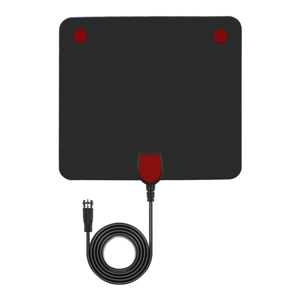 Ultra-thin Indoor HD Digital TV Antenna with 50 Miles Long Range Amplifier (Black) - Image 3