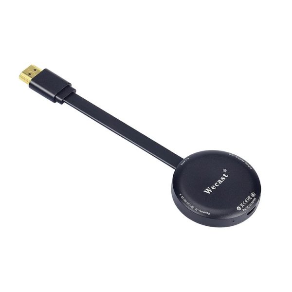 WeCast E19D Dual-band WiFi Wireless Display Dongle Receiver Airplay Miracast DLNA 1080P HD TV Stick, RK3036 Dual Core Cortex A7 (Black) - Image 3