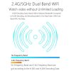 WeCast E19D Dual-band WiFi Wireless Display Dongle Receiver Airplay Miracast DLNA 1080P HD TV Stick, RK3036 Dual Core Cortex A7 (Black) - Image 6