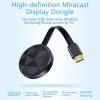 WeCast E19D Dual-band WiFi Wireless Display Dongle Receiver Airplay Miracast DLNA 1080P HD TV Stick, RK3036 Dual Core Cortex A7 (Black) - Image 7