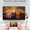 WeCast E19D Dual-band WiFi Wireless Display Dongle Receiver Airplay Miracast DLNA 1080P HD TV Stick, RK3036 Dual Core Cortex A7 (Black) - Image 9