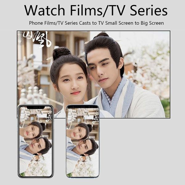 WeCast L9 Wired Display Dongle Smart Dual Display Monitors Mirroring VGA & HDMI Airplay Miracast TV Receiver (Black) - Image 15