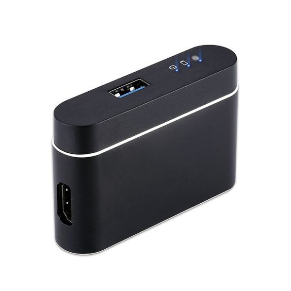 WeCast L9 Wired Display Dongle Smart Dual Display Monitors Mirroring VGA & HDMI Airplay Miracast TV Receiver (Black) - Image 2