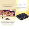 WeCast L9 Wired Display Dongle Smart Dual Display Monitors Mirroring VGA & HDMI Airplay Miracast TV Receiver (Black) - Image 8