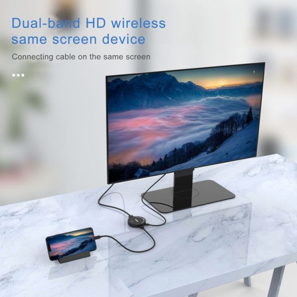 Onten 7576 Dual Frequency 1080P HD Wireless Homescreen - Image 7
