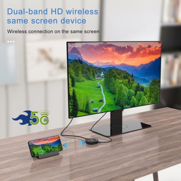 Onten 7576 Dual Frequency 1080P HD Wireless Homescreen - Image 8