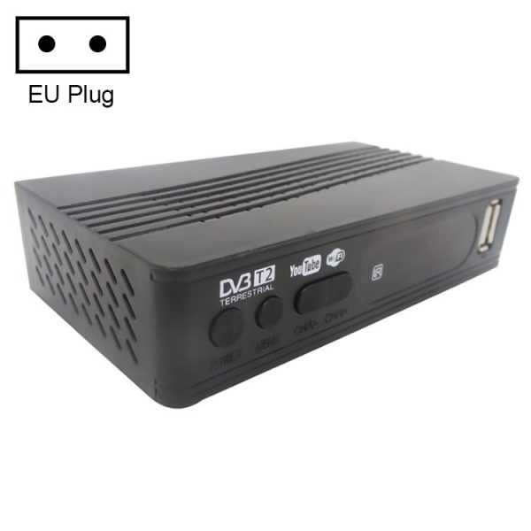 T15-T2 1080P Full HD DVB-TC / C Receiver Set-Top Box, EU Plug