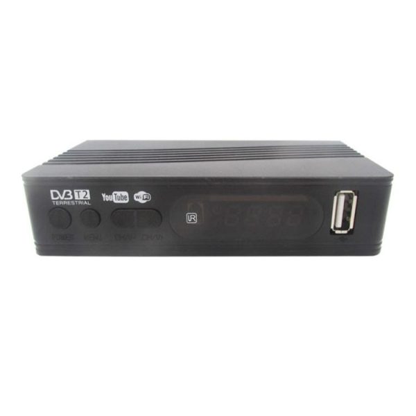 T15-T2 1080P Full HD DVB-TC / C Receiver Set-Top Box, EU Plug - Image 2