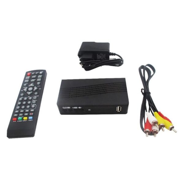 T15-T2 1080P Full HD DVB-TC / C Receiver Set-Top Box, EU Plug - Image 4