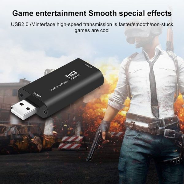 Z32 HDMI Female to HDMI Female Audio Video Capture Adapter Box - Image 10