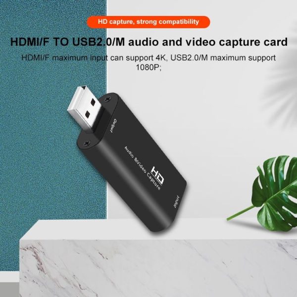 Z32 HDMI Female to HDMI Female Audio Video Capture Adapter Box - Image 11