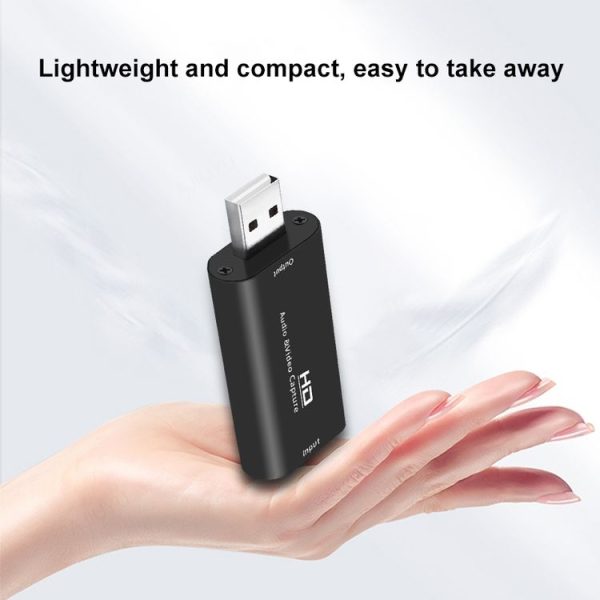 Z32 HDMI Female to HDMI Female Audio Video Capture Adapter Box - Image 12