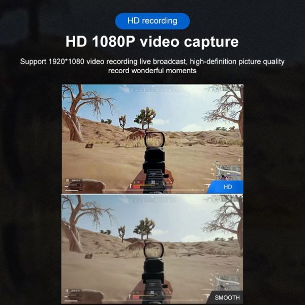 Z32 HDMI Female to HDMI Female Audio Video Capture Adapter Box - Image 14