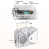 Portable Cassette Player Tape Player AM / FM Radio Receiver - Image 2