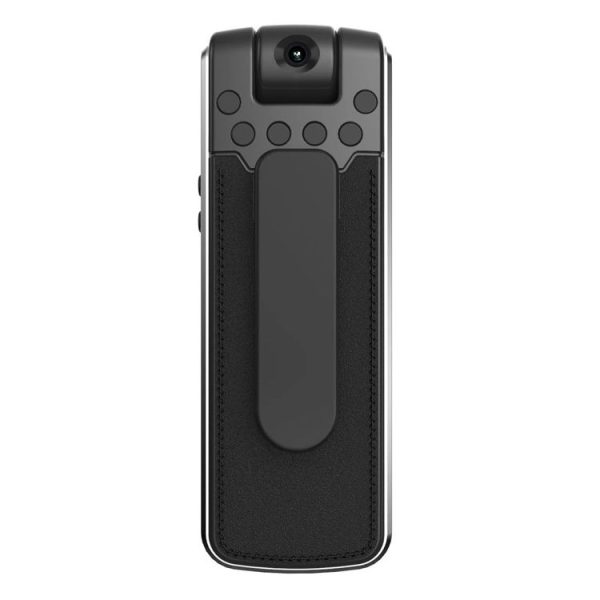 B18 Back Clip Design 1080P HD Camera Recording Pen, Support Motion Detection / Infrared Night Vision / 180 Degrees Rotation Camera / TF Card (Silver Grey) - Image 2