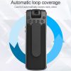 B18 Back Clip Design 1080P HD Camera Recording Pen, Support Motion Detection / Infrared Night Vision / 180 Degrees Rotation Camera / TF Card (Silver Grey) - Image 7