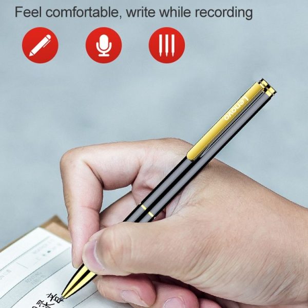 Original Lenovo B628 32GB Intelligent Voice Control Noise Reduction Pen Shape Recording Pen - Image 5