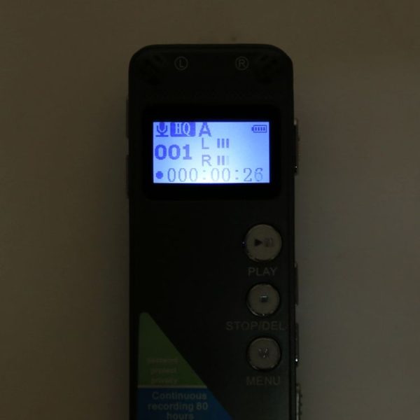 VM31 Portable Audio Voice Recorder, 8GB, Support Music Playback - Image 8