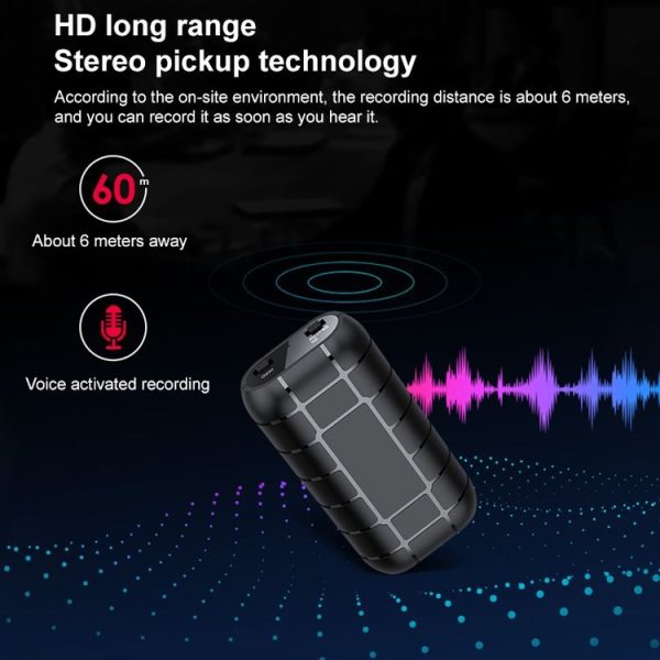B800 Back Clip HD Sound Lossless Voice Recorder - Image 7