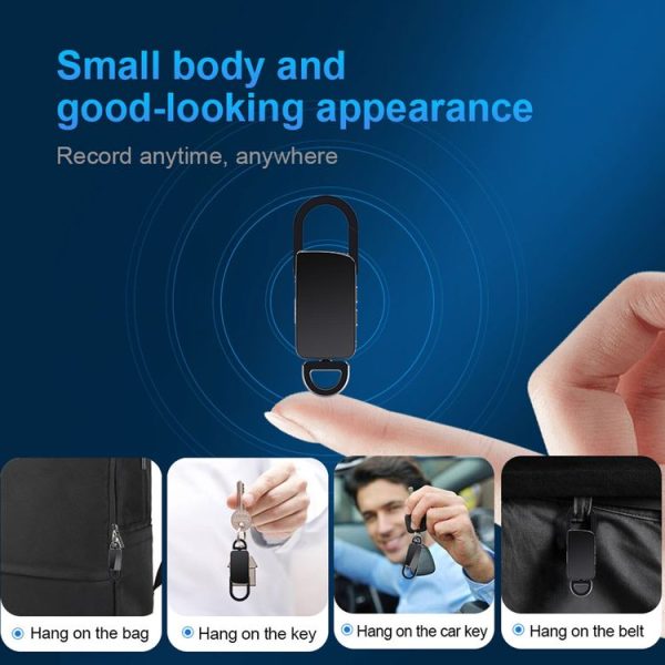 S20 16GB Keychain HD Noise Reduction Portable Recording Pen - Image 6
