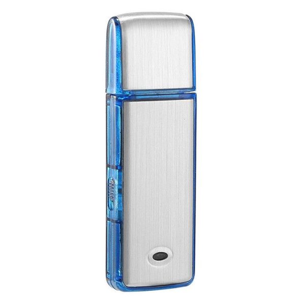 SK858 8GB Rechargeable Portable U-Disk Meeting Voice Recorder (Blue) - Image 2