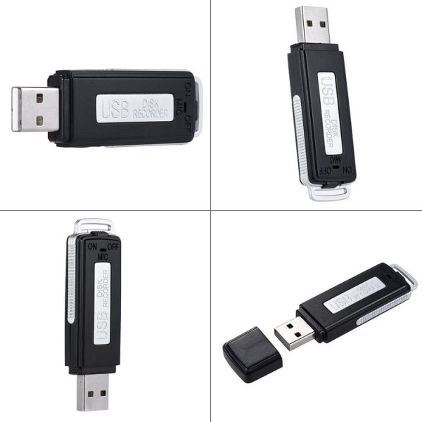 SK868 8GB Rechargeable Portable U-Disk Voice Recorder - Image 2